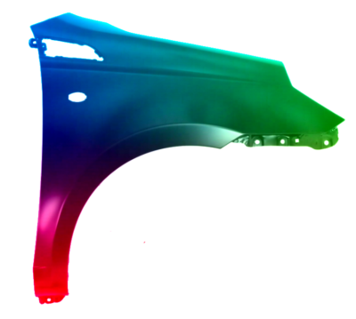 Kotflügel Rechts Chevrolet Aveo HB (T255) 2008-2011 Lackiert In Wunschfarbe