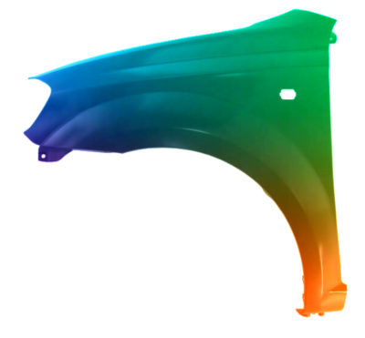 Kotflügel Links Chevrolet Aveo SDN (T250) 2006-2011 Lackiert In Wunschfarbe