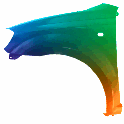 Kotflügel Links Chevrolet Aveo SDN (T250) 2006-2011 Lackiert In Wunschfarbe