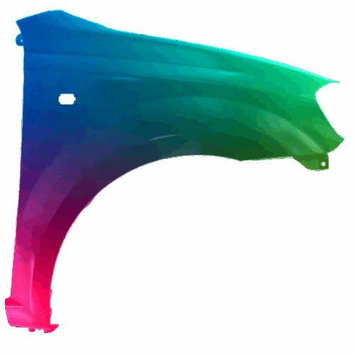 Kotflügel Rechts Chevrolet Aveo SDN (T250) 2006-2011 Lackiert In Wunschfarbe