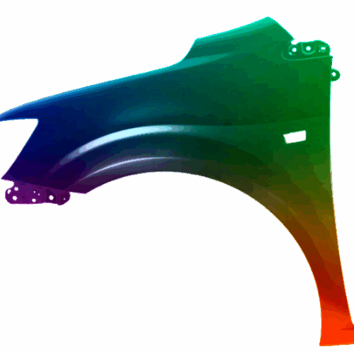 Kotflügel Links Chevrolet Aveo (T300) Ab 2011 Lackiert In Wunschfarbe