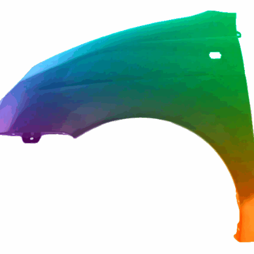 Kotflügel Links Chevrolet Matiz II (KLYA/M150) Ab 2000 Lackiert In Wunschfarbe