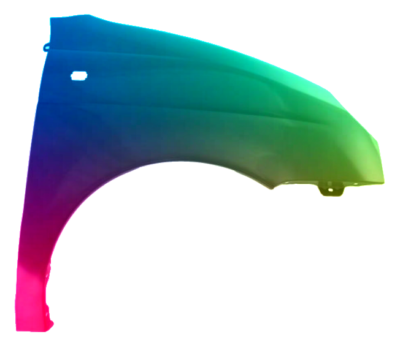 Kotflügel Rechts Chevrolet Matiz II (KLYA/M150) Ab 2000 Lackiert In Wunschfarbe