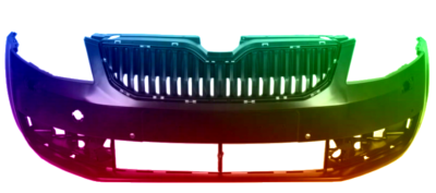 Für Skoda Octavia III (5E) 2013-2017 SR PDC Stoßstange Vorne lackiert in Wunschfarbe