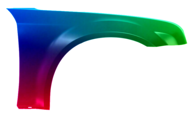 Kotflügel Rechts Chrysler 300C (LX) 2004-2011 Lackiert In Wunschfarbe