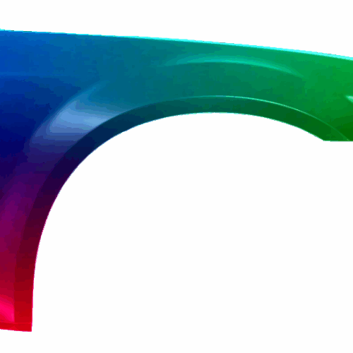 Kotflügel Rechts Chrysler 300C (LX) 2004-2011 Lackiert In Wunschfarbe