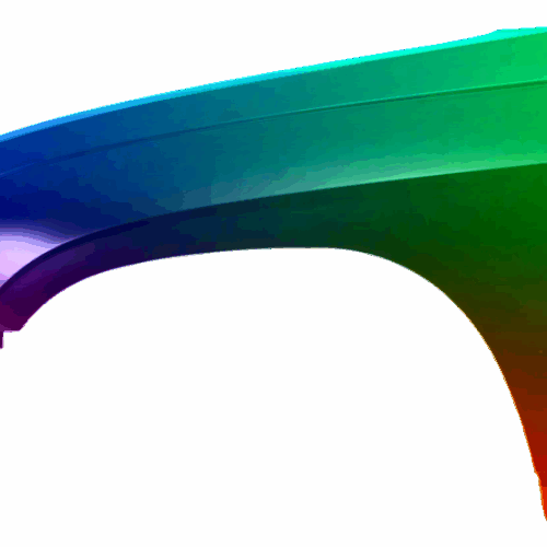 Kotflügel Links Chrysler Pacifica 2004-2006 Lackiert In Wunschfarbe
