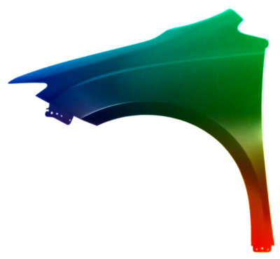 Kotflügel Links Chrysler Pacifica 2016-2020 Lackiert In Wunschfarbe