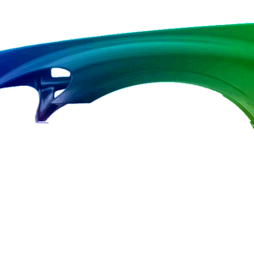 Kotflügel Links Chrysler PT Cruiser (PT_) 2000-2005 Lackiert In Wunschfarbe