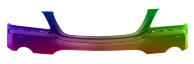 Für Chrysler Pacifica 2004-2006 Stoßstange Vorne lackiert in Wunschfarbe