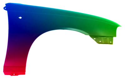 Kotflügel Rechts Daewoo Nexia (KLETN) 1995-1998 Lackiert In Wunschfarbe