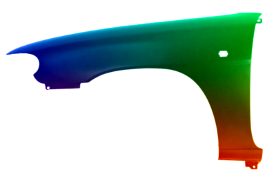 Kotflügel Links Daewoo Nubira (KLAJ/J100) 1997-1999 Lackiert In Wunschfarbe