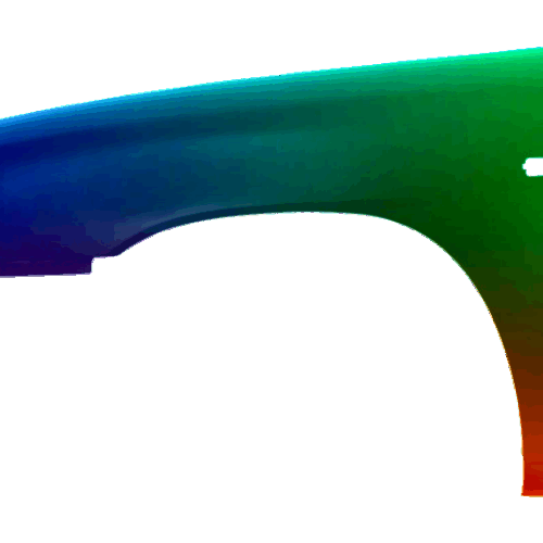 Kotflügel Links Daewoo Nubira (KLAJ/J100) 1997-1999 Lackiert In Wunschfarbe
