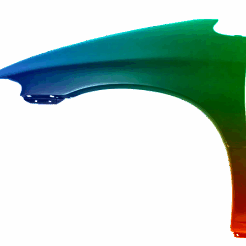 Kotflügel Links Dodge Caravan (GS/NS) 1995-2000 Lackiert In Wunschfarbe
