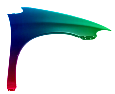 Kotflügel Rechts Dodge Caravan (GS/NS) 1995-2000 Lackiert In Wunschfarbe