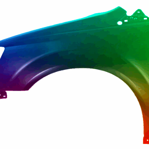 Kotflügel Links Dodge Grand Caravan 2007-2010 Lackiert In Wunschfarbe