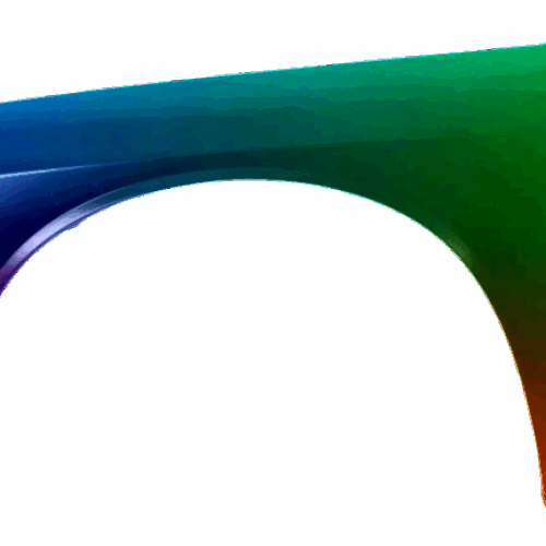 Kotflügel Links Dodge Challenger 2008-2014 Lackiert In Wunschfarbe