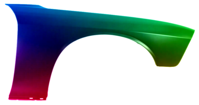 Kotflügel Rechts Dodge Challenger 2008-2014 Lackiert In Wunschfarbe