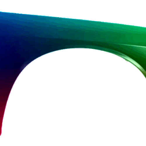 Kotflügel Rechts Dodge Challenger 2008-2014 Lackiert In Wunschfarbe