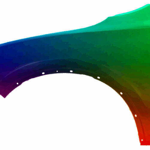 Kotflügel Links Dodge Durango 2010-2020 Lackiert In Wunschfarbe