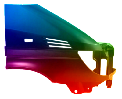 Kotflügel Rechts Dodge Sprinter (903) 2003-2007 Lackiert In Wunschfarbe