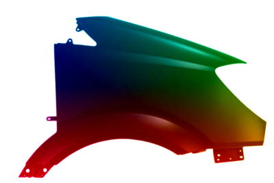 Kotflügel Rechts Dodge Sprinter (906) Ab 2007 Lackiert In Wunschfarbe