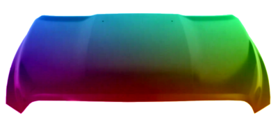 Motorhaube Dodge Ram (DS/DJ) Ab 2008 Lackiert In Wunschfarbe