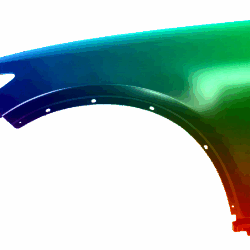 Kotflügel Links Infiniti FX (S50) 2003-2008 Lackiert In Wunschfarbe