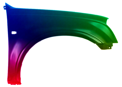 Kotflügel Rechts Isuzu D-Max 2002-2006 Lackiert In Wunschfarbe