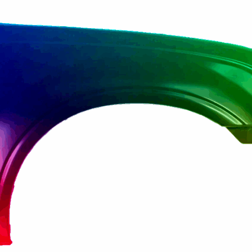 Kotflügel Rechts Isuzu D-Max 2002-2006 Lackiert In Wunschfarbe