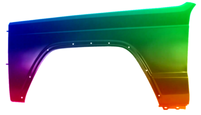 Kotflügel Links Jeep Cherokee (XJ) 1984-1996 Lackiert In Wunschfarbe