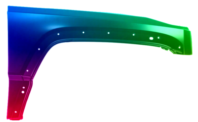 Kotflügel Rechts Jeep Cherokee (KK) 2007-2013 Lackiert In Wunschfarbe