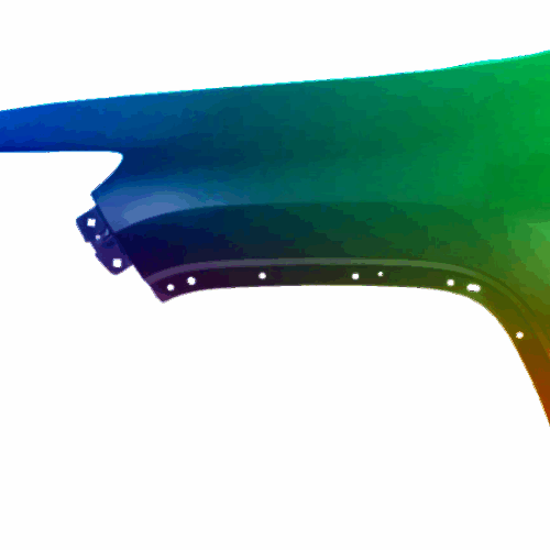 Kotflügel Links Jeep Cherokee (KL) 2013-2018 Lackiert In Wunschfarbe