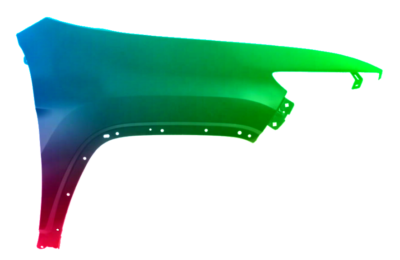 Kotflügel Rechts Jeep Cherokee (KL) 2013-2018 Lackiert In Wunschfarbe