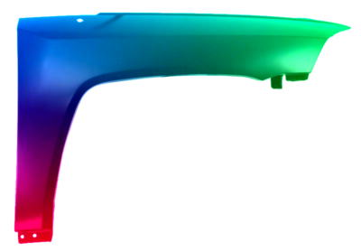 Kotflügel Rechts Jeep Compass (PK) 2007-2011 Lackiert In Wunschfarbe