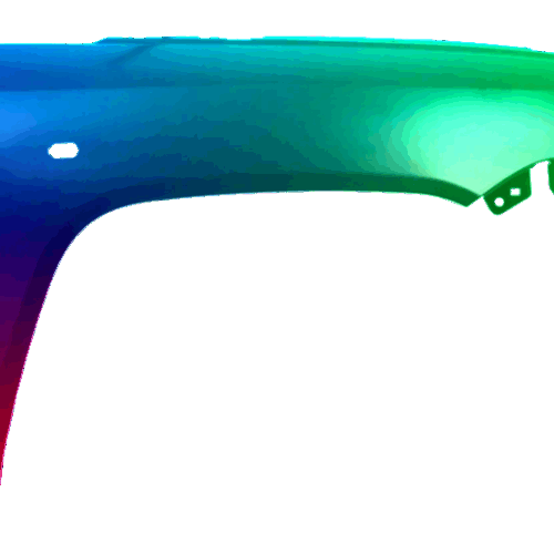 Kotflügel Rechts Jeep Compass (PK) 2011-2017 Lackiert In Wunschfarbe