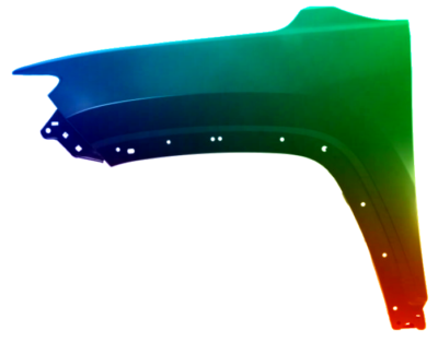 Kotflügel Links Jeep Compass Ab 2017 Lackiert In Wunschfarbe