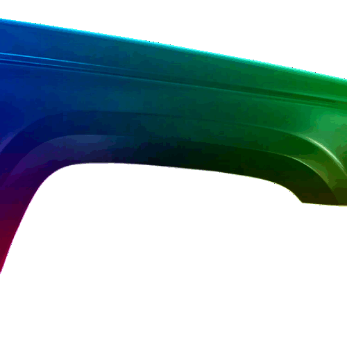 Kotflügel Rechts Jeep Grand Cherokee (Z) 1993-1998 Lackiert In Wunschfarbe
