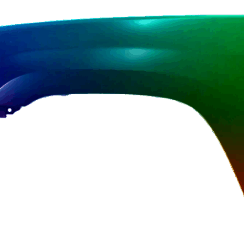 Kotflügel Links Jeep Grand Cherokee (WH) 2005-2010 Lackiert In Wunschfarbe