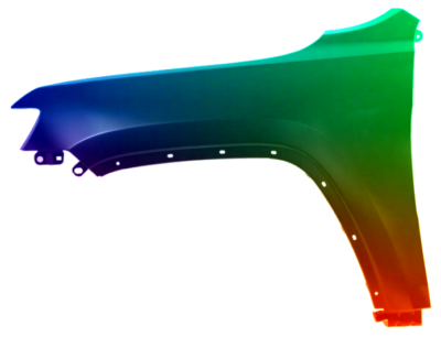 Kotflügel Links Jeep Grand Cherokee (WK2) 2010-2013 Lackiert In Wunschfarbe