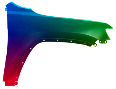 Kotflügel Rechts Jeep Grand Cherokee (WK2) 2010-2013 Lackiert In Wunschfarbe