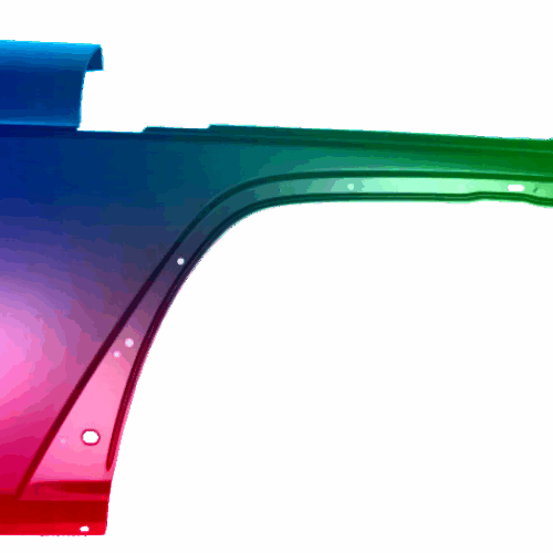 Kotflügel Rechts Jeep Wrangler (JK) Ab 2006 Lackiert In Wunschfarbe
