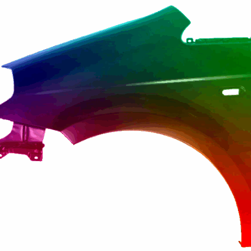 Kotflügel Links Lancia Musa (350) 2007-2012 Lackiert In Wunschfarbe