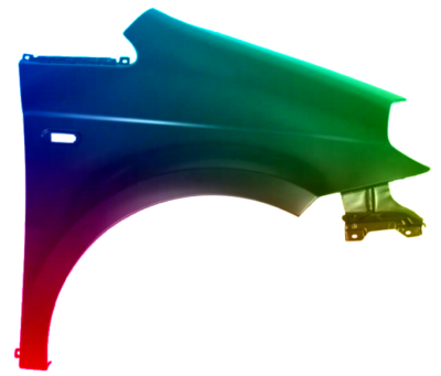 Kotflügel Rechts Lancia Musa (350) 2007-2012 Lackiert In Wunschfarbe