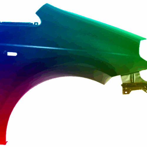 Kotflügel Rechts Lancia Musa (350) 2007-2012 Lackiert In Wunschfarbe