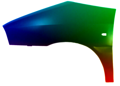 Kotflügel Links Lancia Zeta (220) 1994-2002 Lackiert In Wunschfarbe