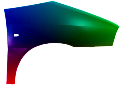 Kotflügel Rechts Lancia Zeta (220) 1994-2002 Lackiert In Wunschfarbe