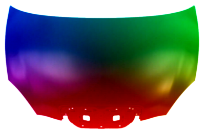 Motorhaube Lancia Ypsilon (843) 2004-2011 Lackiert In Wunschfarbe