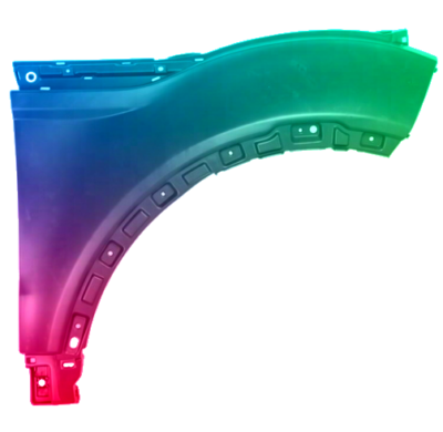 Kotflügel Rechts Land Rover Range Rover Evoque 2011-2015 Lackiert In Wunschfarbe