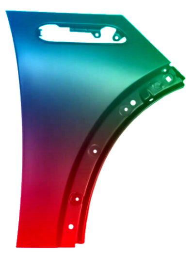 Kotflügel Rechts Mini One/Cooper/Cabrio (R50/R52/R53) 2001-2007 Lackiert In Wunschfarbe